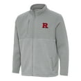 thumbnail image 2 of Men's Antigua Gray Rutgers Scarlet Knights Daily Fused Full-Zip Jacket, 2 of 3