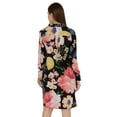 thumbnail image 5 of Inkmeso Sexy Shirt Dress For Women Button Down Tunic Designer Long Sleeve Summer Midi Dress, 5 of 7