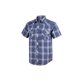 thumbnail image 1 of Camisa de manga corta Western Plaid Pearl con botones a presión para hombre, 1 of 7