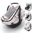 thumbnail image 1 of Funda de asiento de coche Sweetwavet para bebés y niñas con parasol, 1 of 8