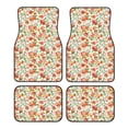 thumbnail image 1 of Fotbe Fruits Peach2 Juego de 4 Tapetes para Auto con Estampado – Alfombrillas de Goma Reforzada, Diseño Antideslizante, Protección para Todo el Año – Vehículos, Autos, Camionetas y SUVs, 1 of 7