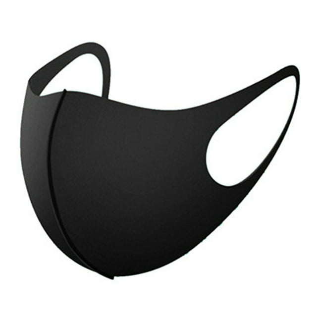 Women Men 3-layer Sponge Face Mask Anti-dust Anti-haze Reusable Breathable Unisex Mouth Mask