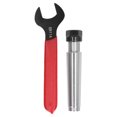 thumbnail image 1 of Collet Chuck Holders 2Pcs/Set Taper Collet Chuck Holder Piezas de torno de fresado CNC de acero de alto carbono con llave, 1 of 14