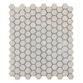 thumbnail image 5 of Renovators Supply Matte Black Grade A Porcelain Mosaic Hexagon Kitchen or Bathroom Floor Wall Tile 19.3 SQ FT w/23 of 10.25" x 11.8" Tile-Sheets, 5 of 7