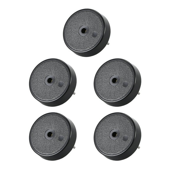 5Pcs DC 5V Passive Electronic Buzzer Alarm Beeper Continuous Sound 80dB Speaker 2 Terminals