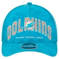 thumbnail image 2 of Men's New Era Aqua Miami Dolphins Tie Dye Fade 9Forty M-Crown A-Frame Adjustable Hat, 2 of 5