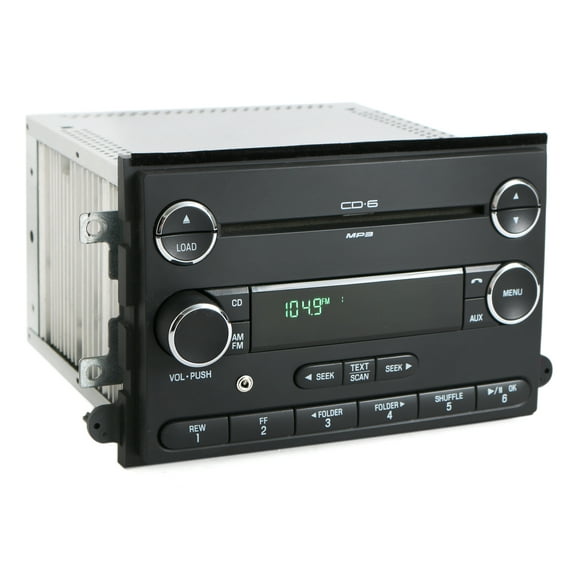 Restored Mercury Milan Ford Fusion 06-09 Radio AM FM 6 Disc CD w Aux Input 8E5T-18C815-AG (Refurbished)