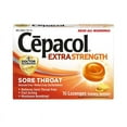 thumbnail image 2 of 2 Pack Cepacol Extra Strength Sore Throat Honey Lemon 16 Lozenges Each, 2 of 6