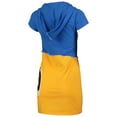 thumbnail image 2 of Women's Refried Apparel Royal/Gold Los Angeles Rams Sustainable Hooded Mini Dress, 2 of 2