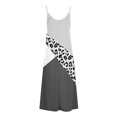 thumbnail image 5 of Lenago Plus Size Womens Dresses Women Mode Robe Longue de Plage à Rayures Sans Manches à Col en V Ajustée Summer Beach Dresses en Liquidation, 5 of 5