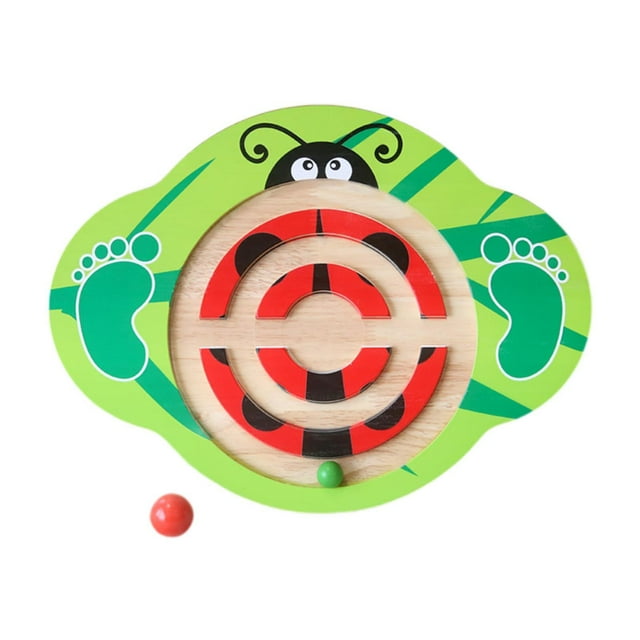 Lipstore Kids Wobble Balance Board Balance Training Exercising for Fitness Sports Gym Ladybug