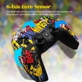 thumbnail image 3 of Game Controller Compatible with P5 Pro/Slim/PC, Wireless Controller with Dual Vibration/6-Axis Gyro/Mic Speaker, 3 of 6