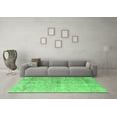 thumbnail image 3 of Ahgly Company Indoor Rectangle Oriental Emerald Green Industrial Area Rugs, 2' x 3', 3 of 4