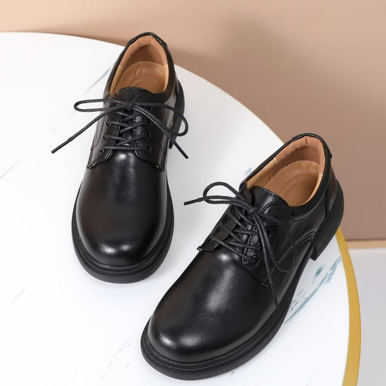 Cyiecw Oxford Shoes for Women, Black Womens Oxford Shoes  display picture 3