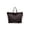 Coffee, variant on HOZVOMI Large Capacity Canvas Tote Bag for Women - Versatile Shoulder and Crossbody Handbag for Work, School, Travel, and Shopping with Secure Zipper Closure
