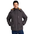 thumbnail image 3 of Weilanxin Men's Winter Jacket with Hood Fleece Lined Water Repellent Windproof Thicken Parka Winter Coat for Skiing Hiking Work, 3 of 11