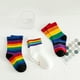thumbnail image 3 of 3 pares de calcetines de algodón transpirables para niños (color aleatorio), 3 of 6
