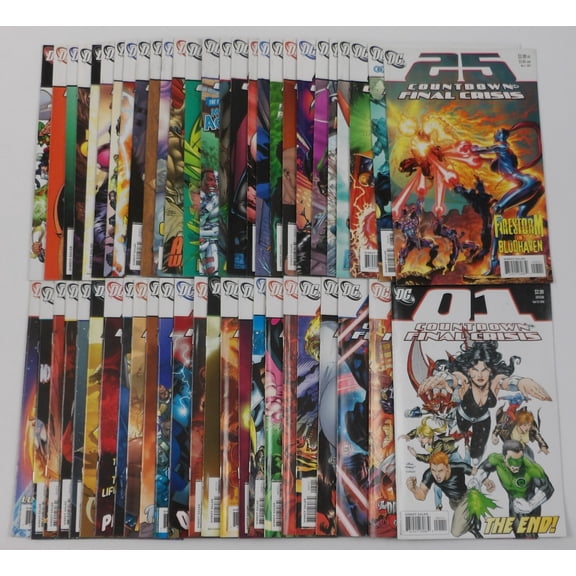 Countdown to Final Crisis #1-51 VF/NM complete series Justice League ; DC