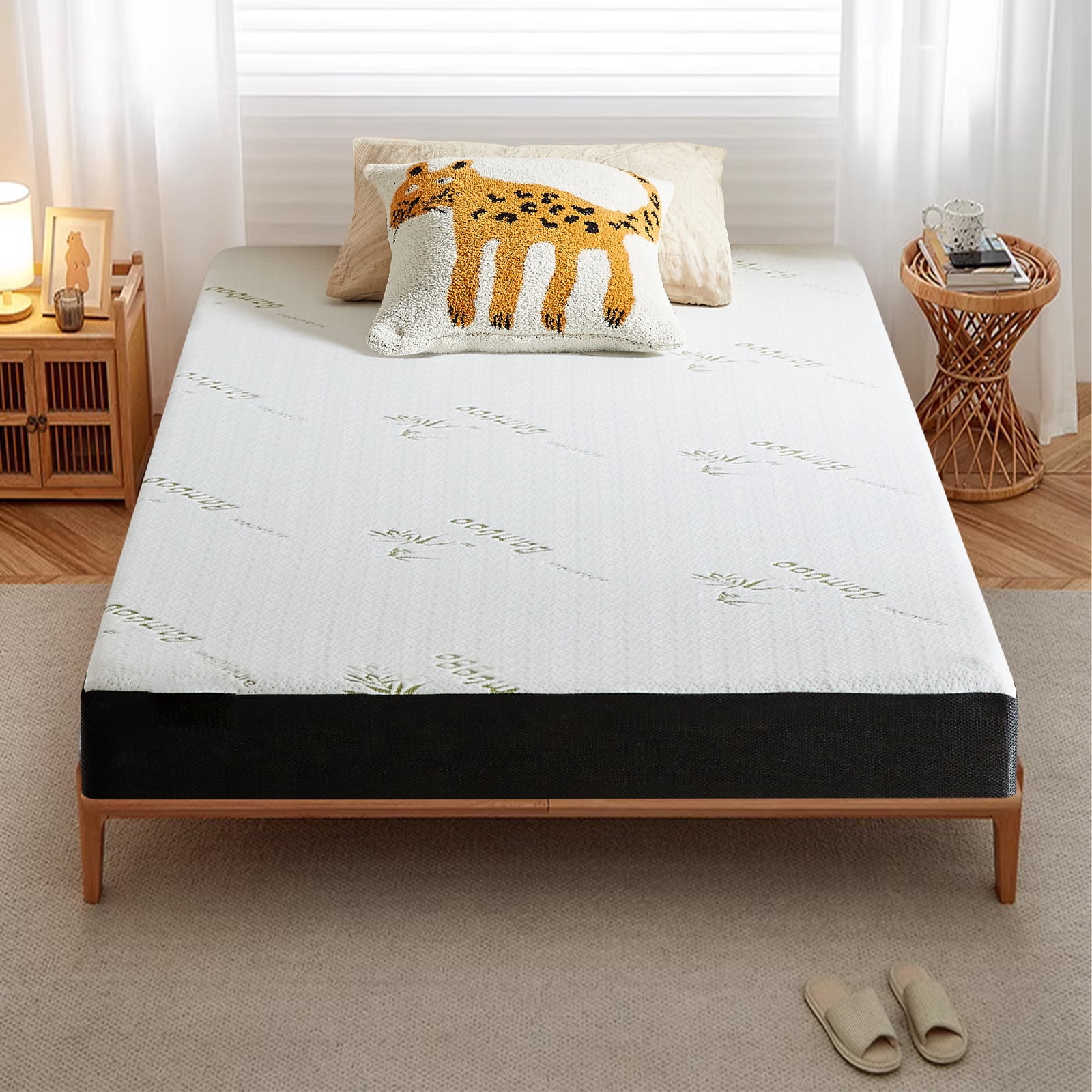 VFD 6" Gel Memory Foam Mattress, Twin