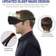 thumbnail image 4 of Antifaz para dormir 3D, antifaz para dormir para mujeres y hombres, cubierta de ojos de lujo que bloquea la luz, sombra de ojos moldeada con correa ajustable para viajes, siesta, meditación,, 4 of 5