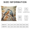 thumbnail image 5 of ARISTURING Decorations Pillow Covers Spring Flower Bird Butterfly Pillow Covers Bird Flowers Cooling Pillow Cases Couch Pillows for Iiving Room Throw Pillow Covers Decorative Outdoor Pillow Covers, 5 of 5