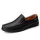 thumbnail image 2 of Zapatos casuales de cuero para hombre de primavera y otoño, zapatos de piel de vaca británica de talla grande, zapatos de hombre de moda, 2 of 6