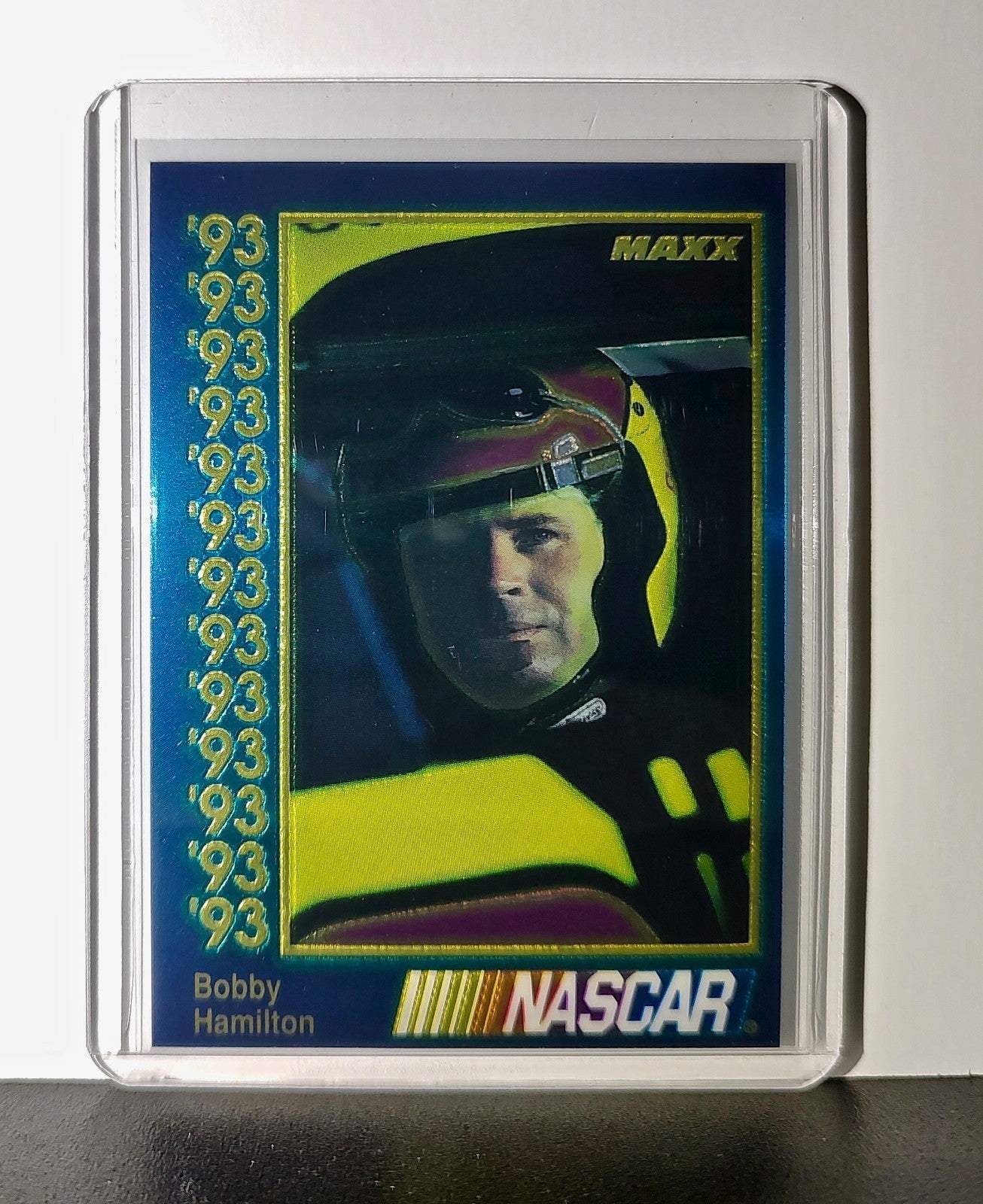 Bob Hamilton 1993 Maxx Premier Plus Racing #68 NASCAR Morgan-McClure ...