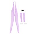 thumbnail image 1 of Ropa de  1:6, decoración de muñecas de acción de ropa para regalos de figuras de acción "para adolescentes y adultos Púrpura CUTICAT Body de figura de acción, 1 of 8
