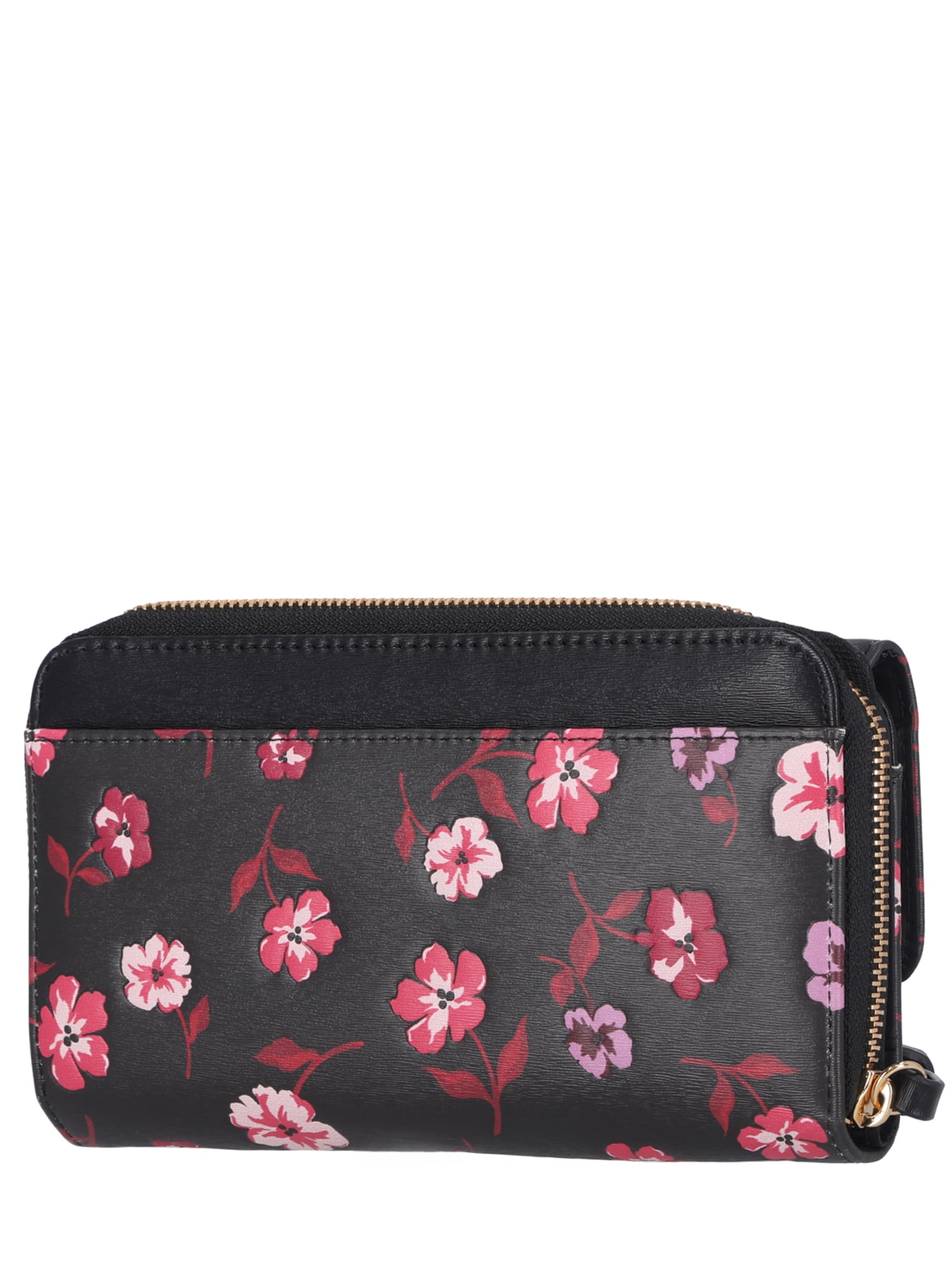 Time and Tru Women's Ainsley Bulk Clutch, Floral Graphic