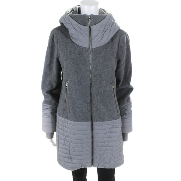 Soia Kyo Pre Owned Soia Kyo Womens Grey Avery Coat Size 10 11218530 Walmart Com Walmart Com