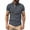 Dark Gray, variant on Men's Shirts, Mens Collared Shirts Short Sleeve Casual Golf Shirt Contrast Trim Button Placket Athletic Summer Work Top Travel Wear Orange S