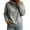 A-Gray, variant on Long Sleeve Sweatshirt for Women Cowl Neck Turtleneck Drop Shoulder Pullover Tops Ribbed Trim Relaxed Fit Casual Basic Sweatshirt