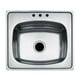 thumbnail image 1 of TARJA / FREGADERO TEKA 635.560 1C (25.22) 6” PARA EMPOTRAR DE 63.5 CM (25 PULGADAS) CON UNA TINA EN ACERO INOXIDABLE Teka Horno Gas Empotre Teka HBB 724 G SS de 60 cm (24") Acero Inox Antihuella Negro, 1 of 2