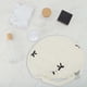 thumbnail image 4 of Bolsa de maquillaje bordada en forma de corazón con lazo para viajar, poliéster beige, 4 of 6