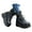 Black, variant on Mepaouo Platform Ankle Boots for Women Chunky High Heel Booties Goth Round Toe Combat Motorcycle Punk Shoes