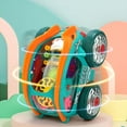 thumbnail image 5 of BESTSKY 2026 New Light Up Cars Dynamic Gear Powered Car Transparent Sensory Bump Go Toys for Toddlers 1-3 Years, 5 of 6