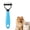 Blue-M, variant on NCQ Pet Pro Grooming Tool, Dematting Comb for Dogs and Cats, Undercoat Rake Pet Brush for Long Hair, Deshedding Dog Brush Removes Tangles Knots and Loose Fur (Blue-L)
