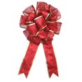 thumbnail image 1 of HLONK Red and Gold Christmas Tree Decorations 1 Pc Large Christmas Bow Red and Gold Bow Bouquet Decorations Red Bows Christmas Decorations Outdoor Red and Gold Christmas Decorations, 1 of 7