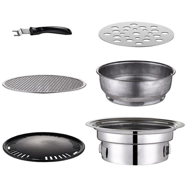 GROWTH TANK hibachi asian clay indoor Without Frame 23.5cm Without Frame Without Stove Frame