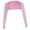 Pink, variant on Long Sleeve Shrug Arm Cover for Women Girl - Black, as described