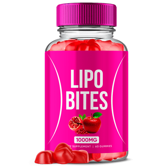 Lipo Bites Keto Apple Cider Vinegar Gummies Max Strength ACV Supplement 60 Gummies