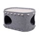 thumbnail image 1 of Casa para gatos, cama para gatos, cueva, cama cerrada, escondite para gatos, muebles para gatos, caseta, túnel para gatos Gris claro, 1 of 9