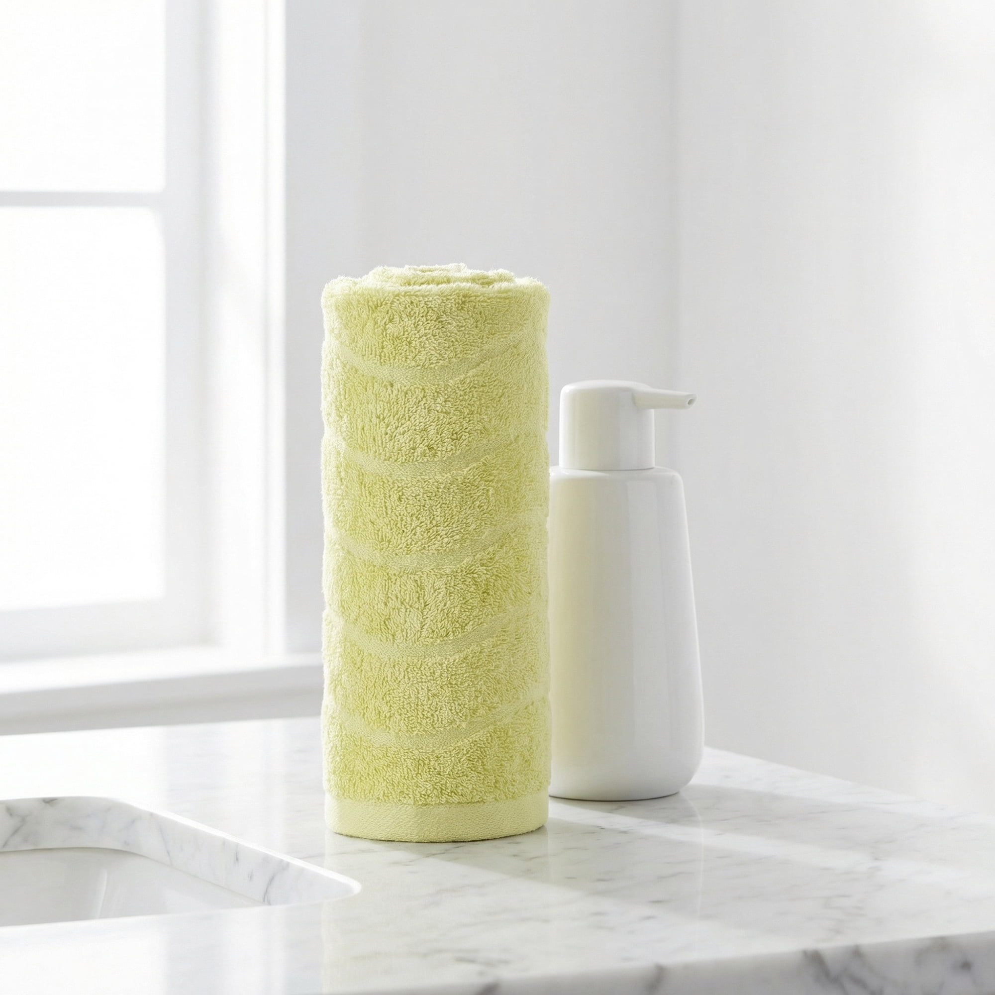 Unique Bargains Ultra Soft Highly Absorbent Quick Dry Hand Towels Camel 29" x 13"