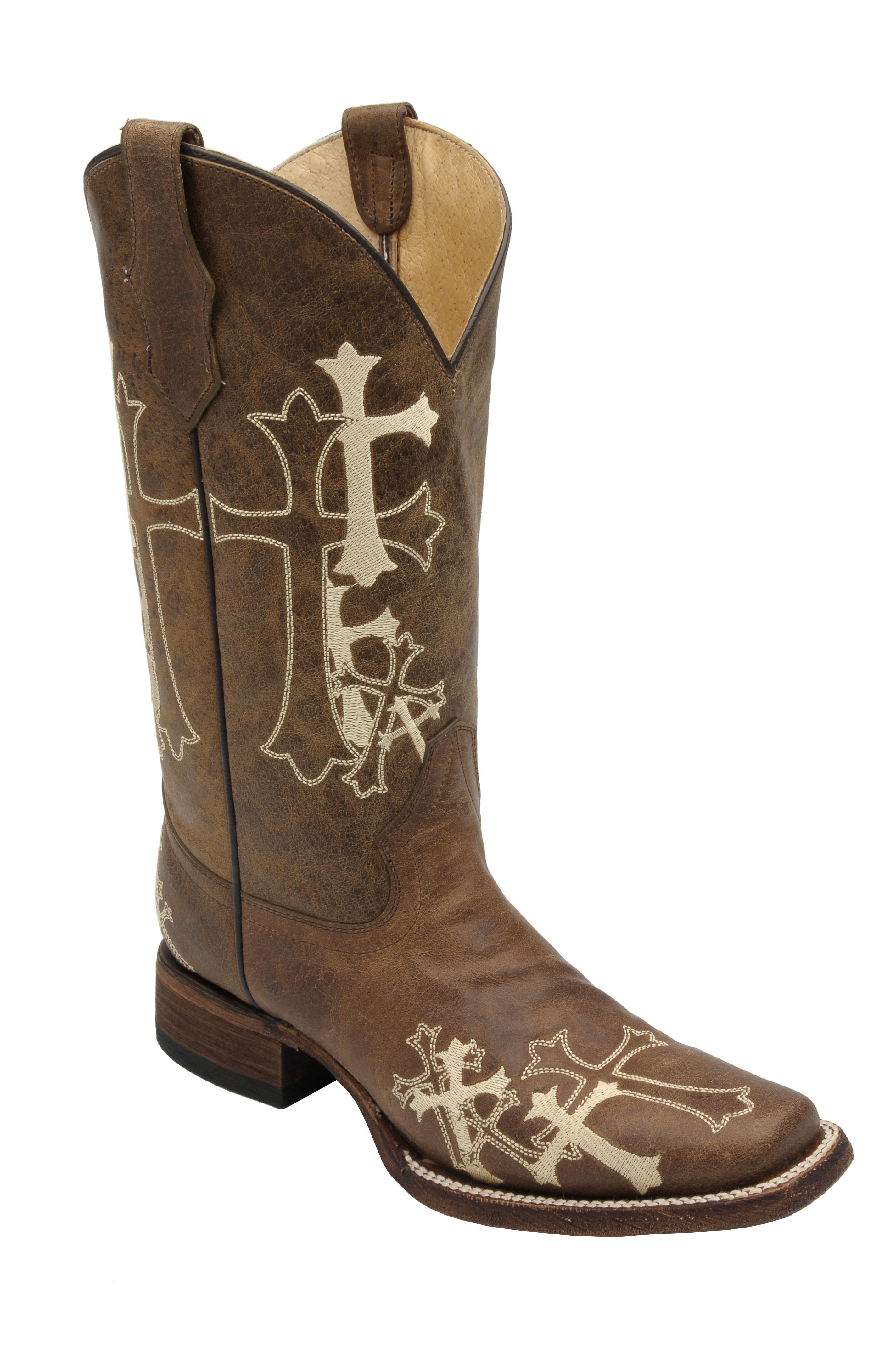 womens cowboy boots clearance square toe