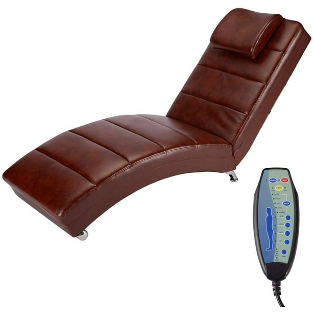 Erommy Electric Massage Recliner Chair Chaise Longue Linen Ergonomic