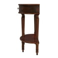 thumbnail image 2 of Butler Specialty Company Mozart Handmade Demilune Console Table - Cherry Brown, 2 of 7