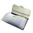 thumbnail image 1 of Dsscvnef Expandable Receipt Folder B5 Accordion Folder Document Organizer Large Capacity for File Receipt Craft Storage Organizer Stationery Paper and Envelopes Set for Girls Craft Storage Containers, 1 of 3