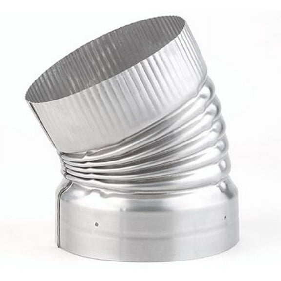 Selkirk COP21847 4810FLEX 8 in. HomeSaver Round Flex 30 Deg Corrugated Elbow