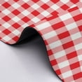thumbnail image 4 of Red And White Grid Plaid Placemats 100x75cm Non-Slip Desk Mat Table Protector Durable Diatomaceous Rounded Corners, Washable Table Pad for Home Office Made in USA, 4 of 7