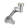 thumbnail image 3 of 1080 Degree Swivel Universal Faucet With Two Water Flow Patterns Durable For Bathroom Kitchen Sink, 3 of 4